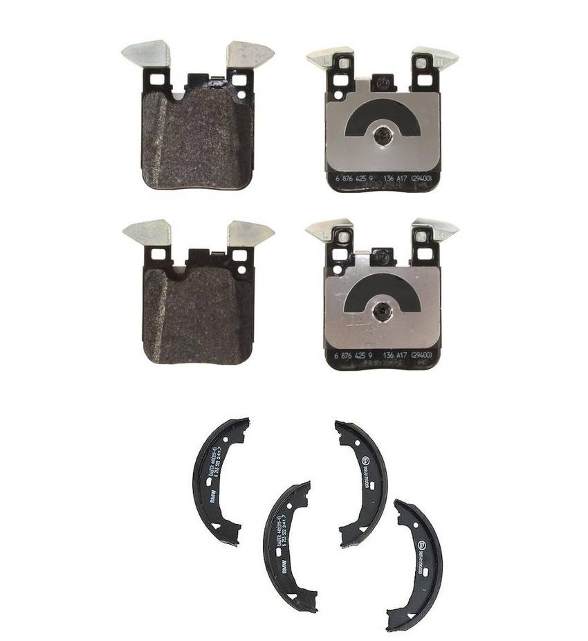 BMW Brakes Disc Kit - Pads Rear